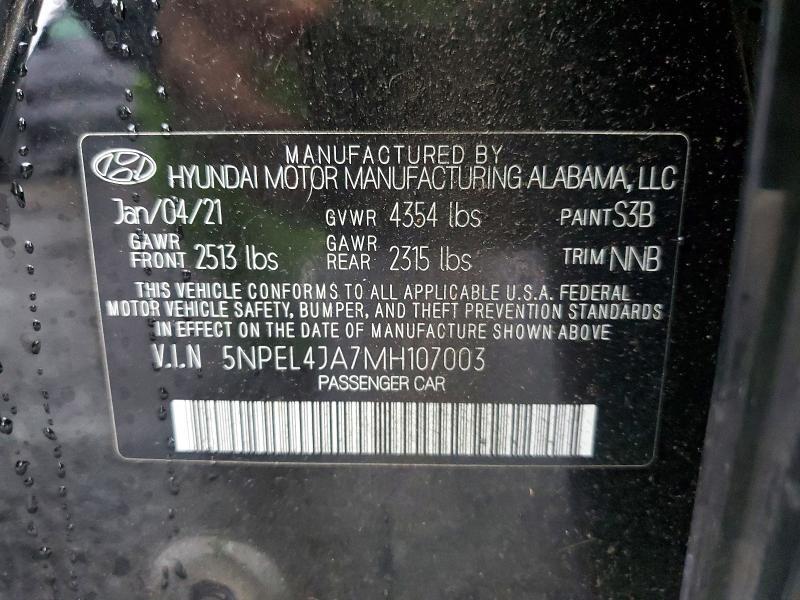 2021 Hyundai Sonata