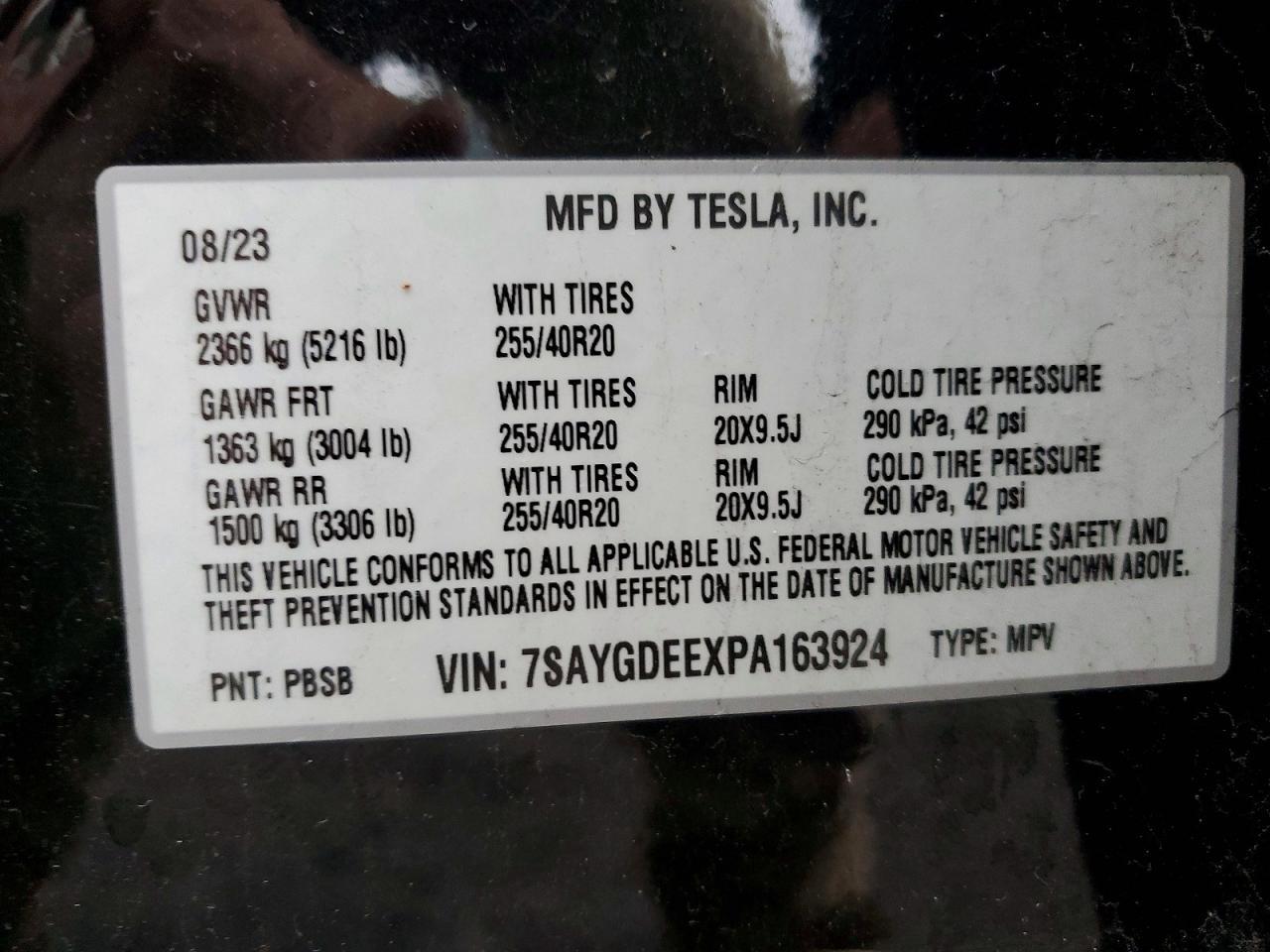 2023 Tesla Model y