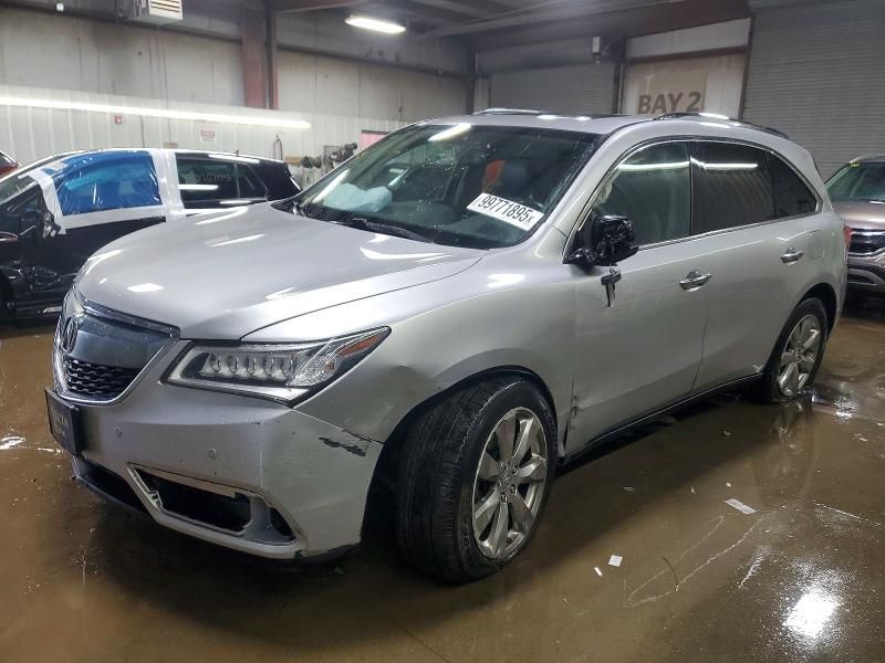 2015 Acura Mdx Advance