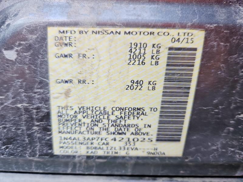 2015 Nissan Altima 2.5