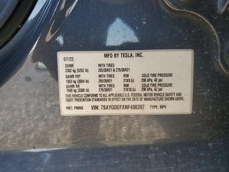 2022 Tesla Model y