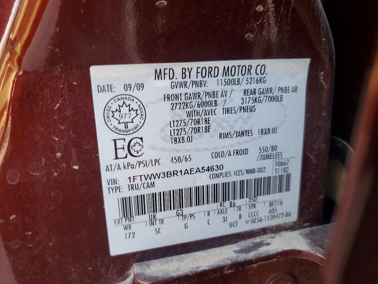 2010 Ford F350 Super Duty