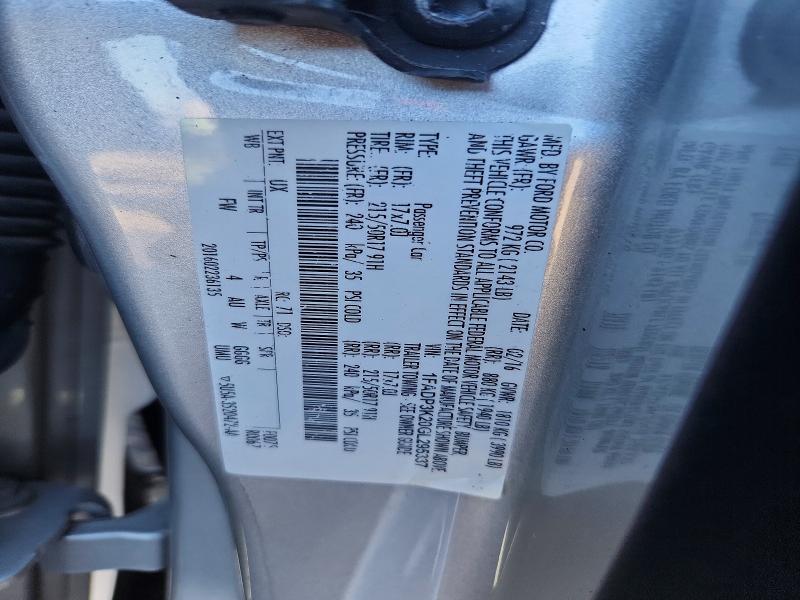 2016 Ford Focus se