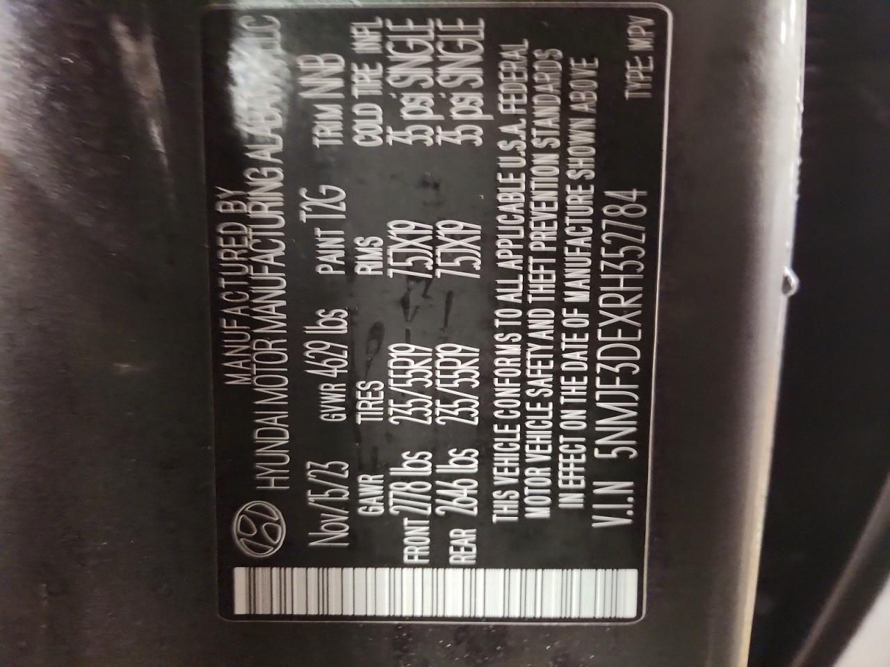 2024 Hyundai Tucson sel