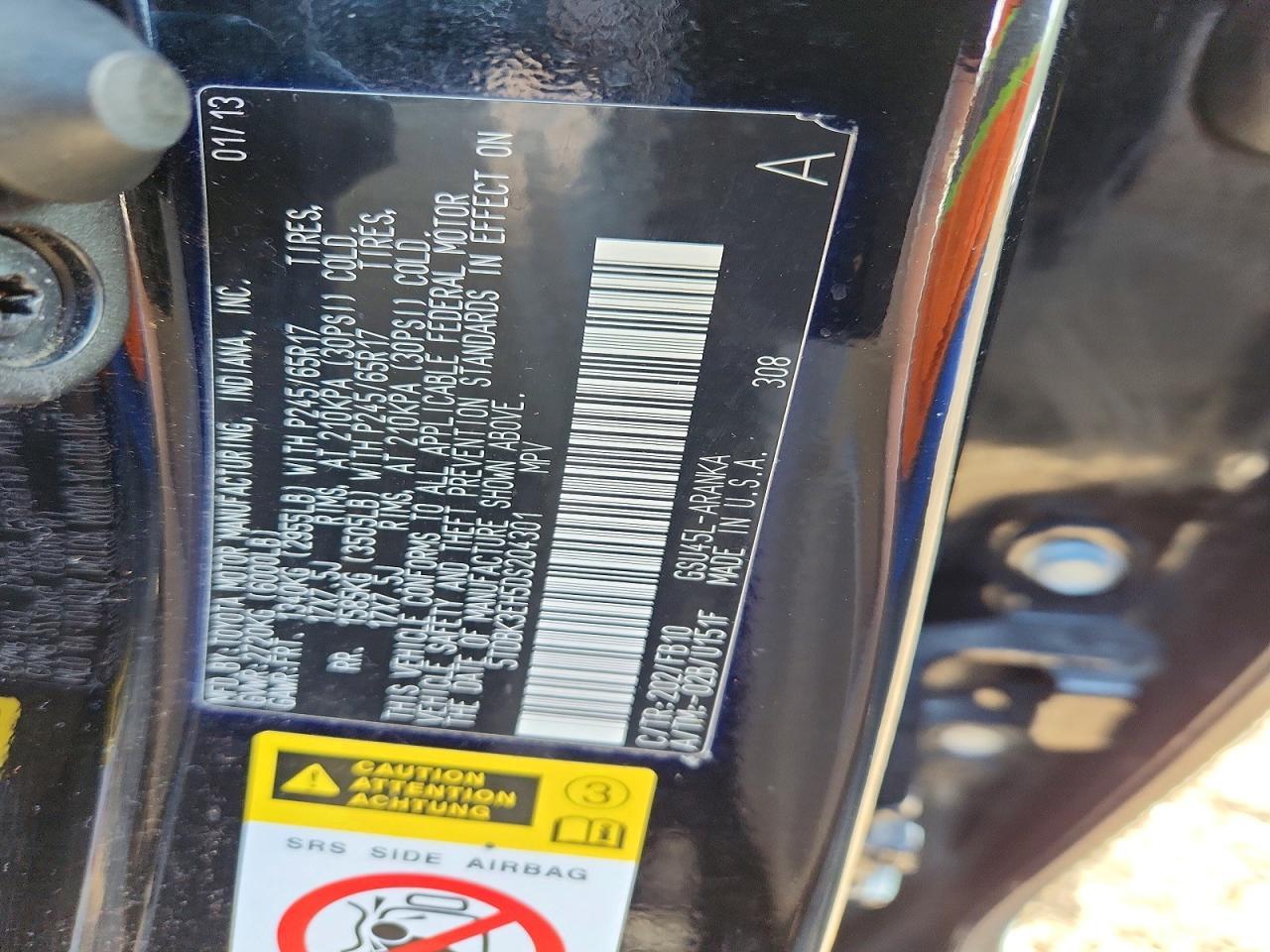 2013 Toyota Highlander Base