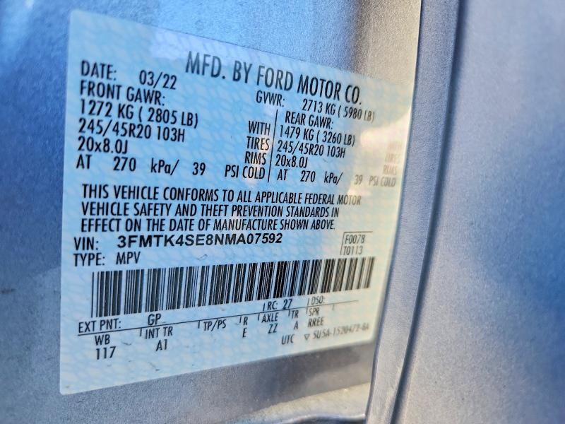 2022 Ford Mustang Mach-e gt