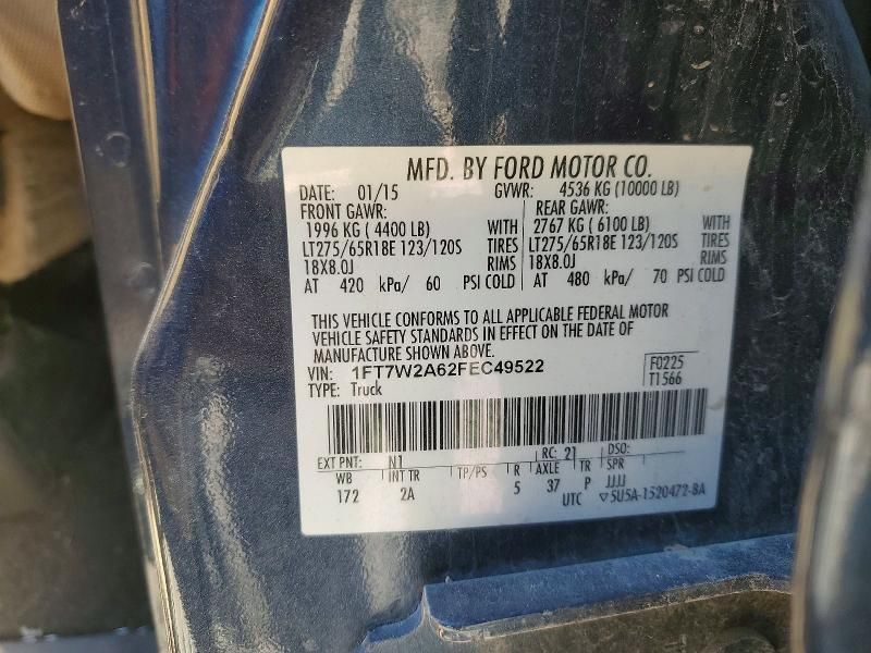 2015 Ford F250 Super Duty