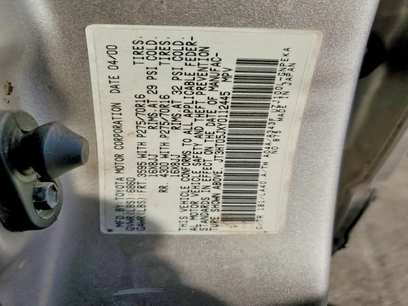 2000 Toyota Land Cruiser