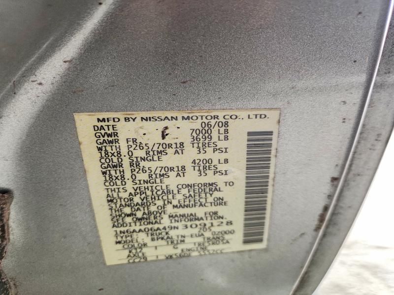 2009 Nissan Titan xe