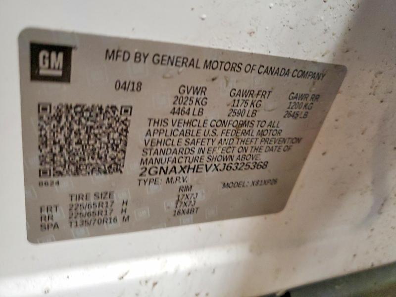 2018 Chevrolet Equinox ls