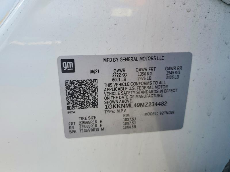 2021 GMC Acadia slt