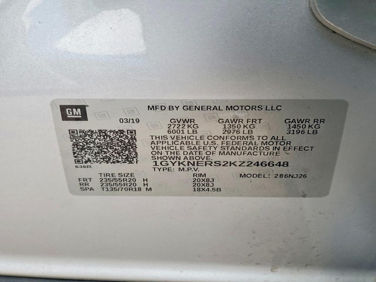 2019 Cadillac XT5 Premium Luxury