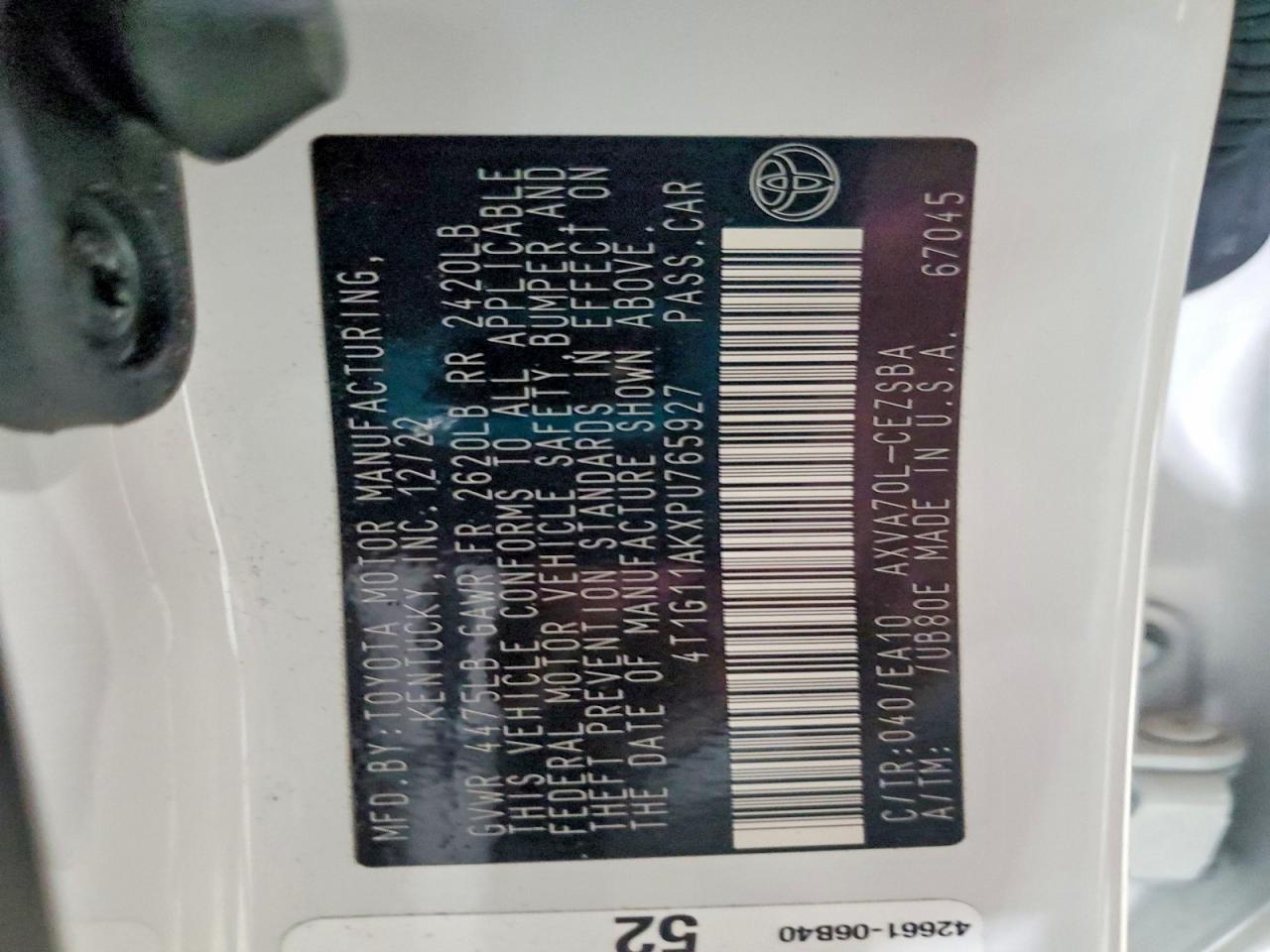 2023 Toyota Camry se Night Shade