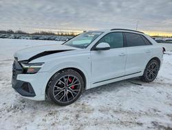 Audi salvage cars for sale: 2019 Audi Q8 Premium Plus S-line