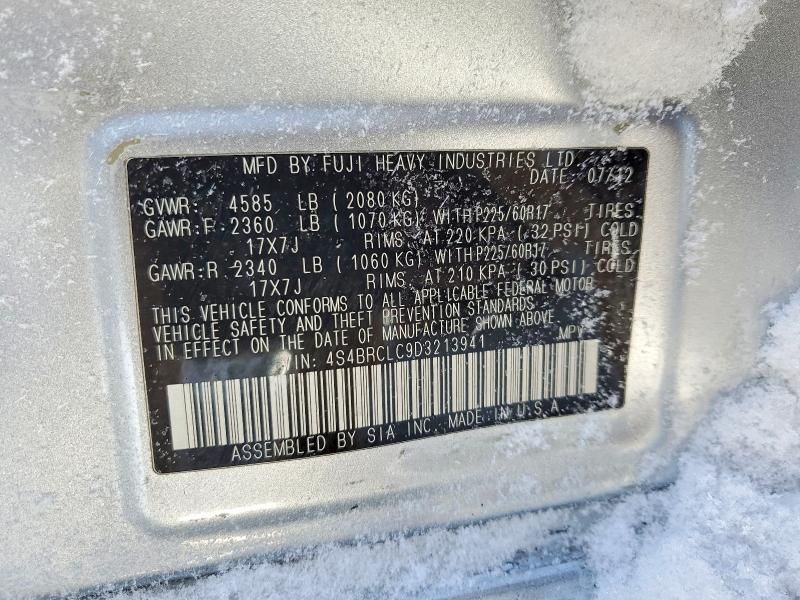 2013 Subaru Outback 2.5i Limited