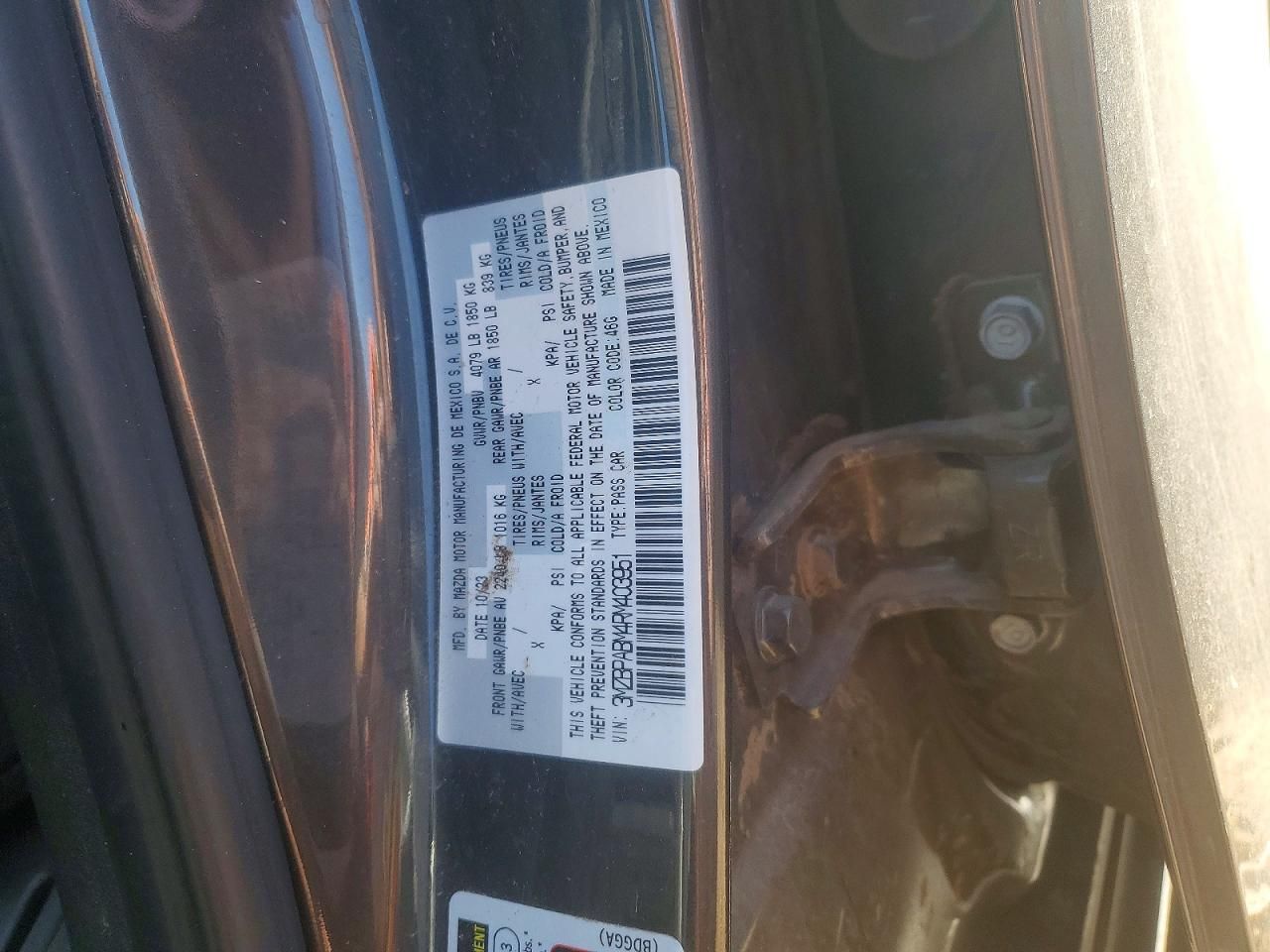 2024 Mazda 3 Select Sport