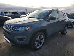 Jeep salvage cars for sale: 2021 Jeep Compass Limited