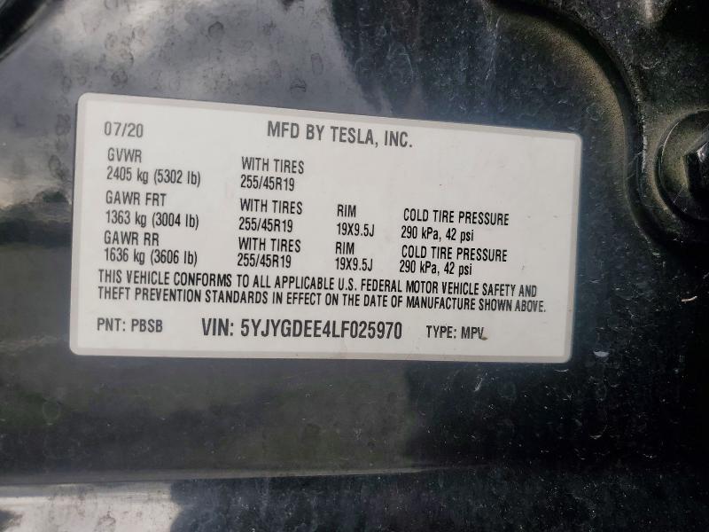 2020 Tesla Model y