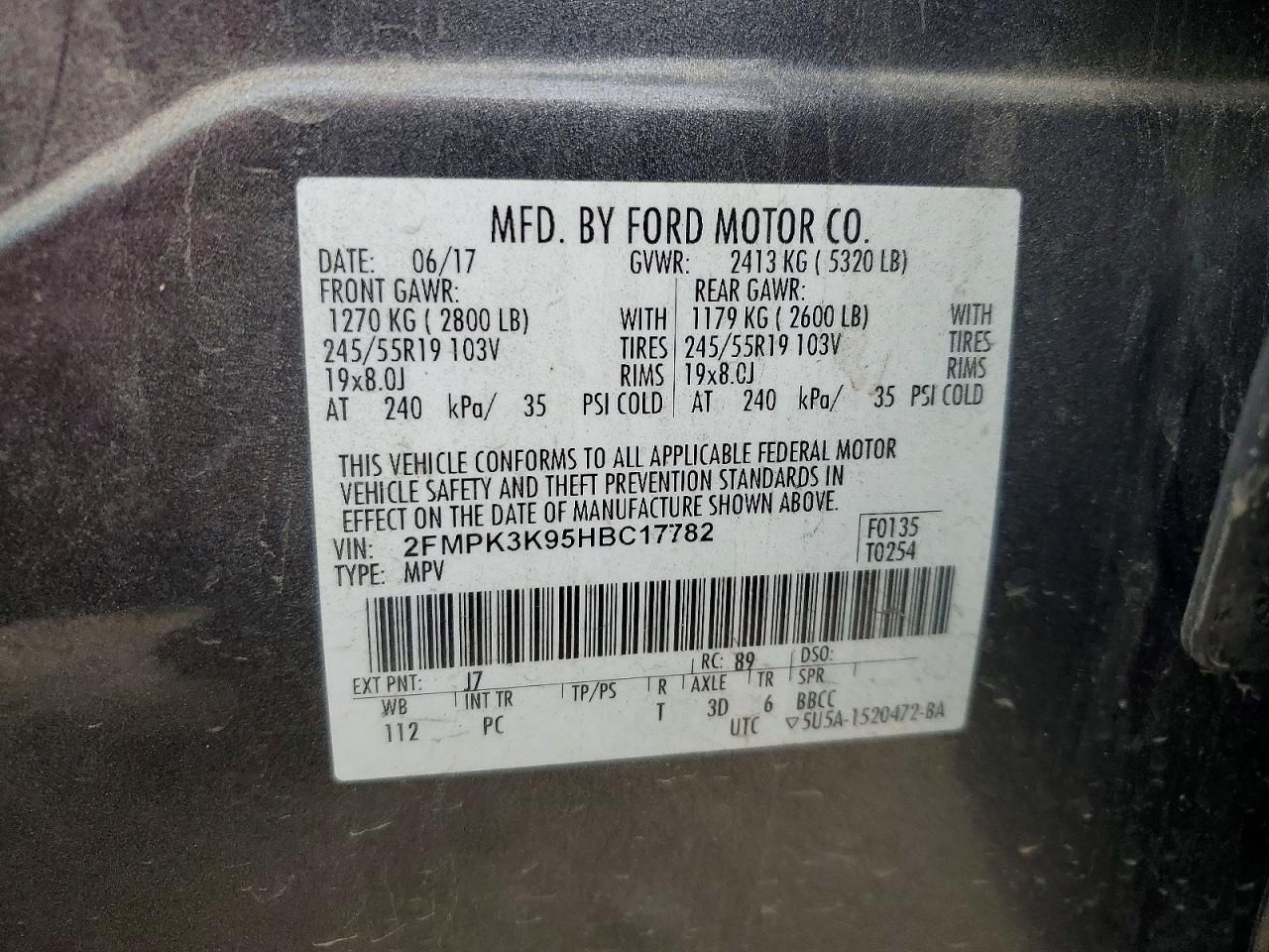 2017 Ford Edge Titanium