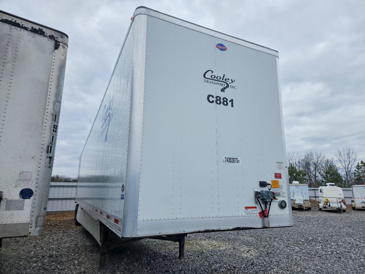 2022 Utility VS2DX DRY Van Trailer