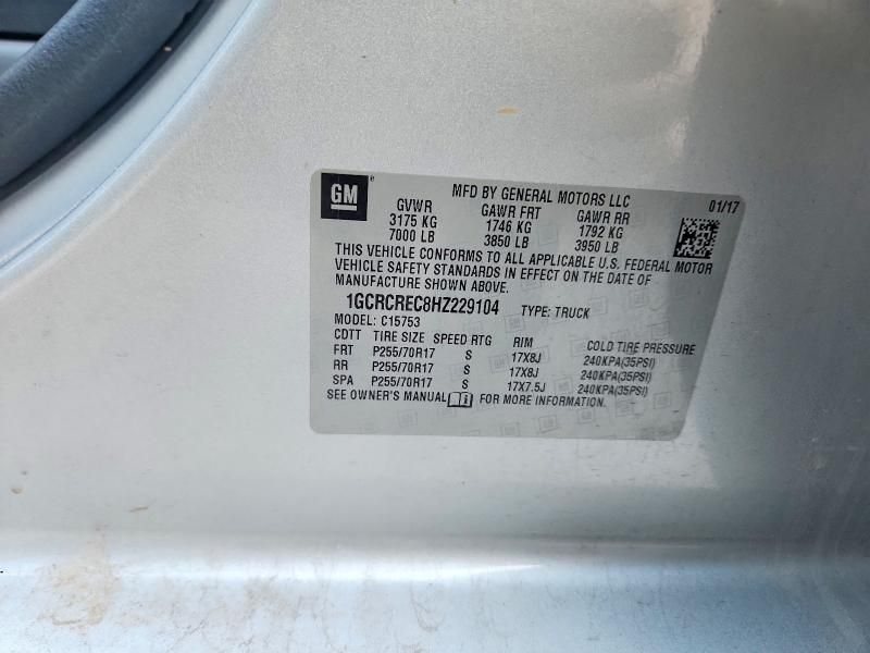 2017 Chevrolet Silverado C1500 lt