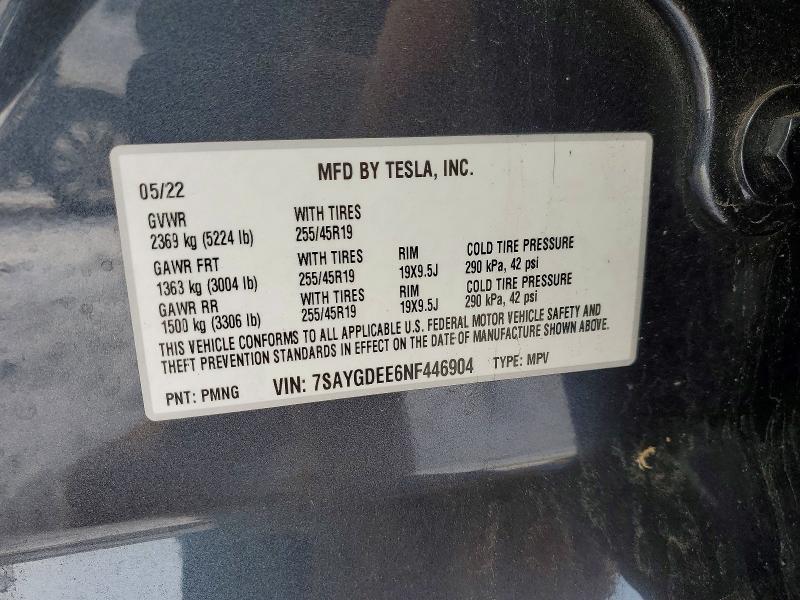 2022 Tesla Model y