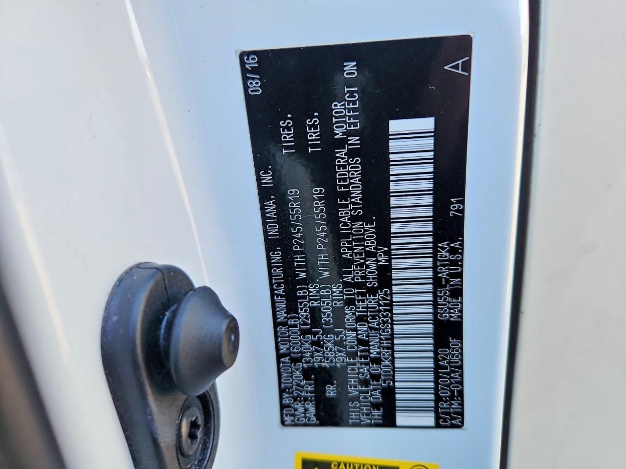 2016 Toyota Highlander Limited