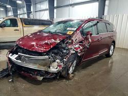 Salvage cars for sale from Copart Ham Lake, MN: 2017 Chrysler Pacifica Touring l