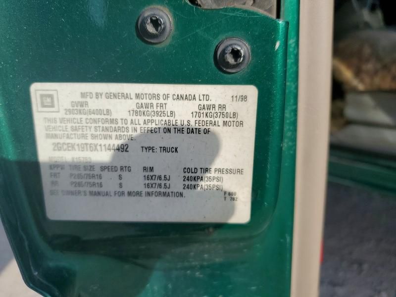 1999 Chevrolet Silverado K1500