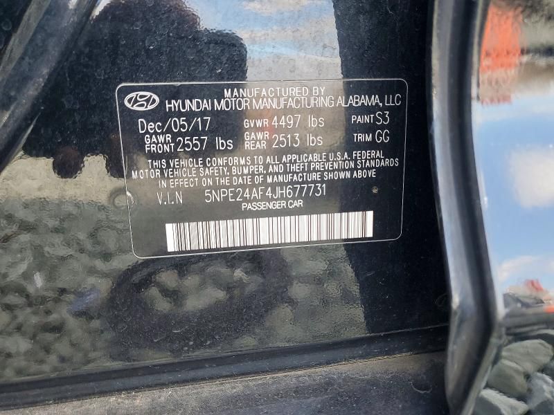 2018 Hyundai Sonata se