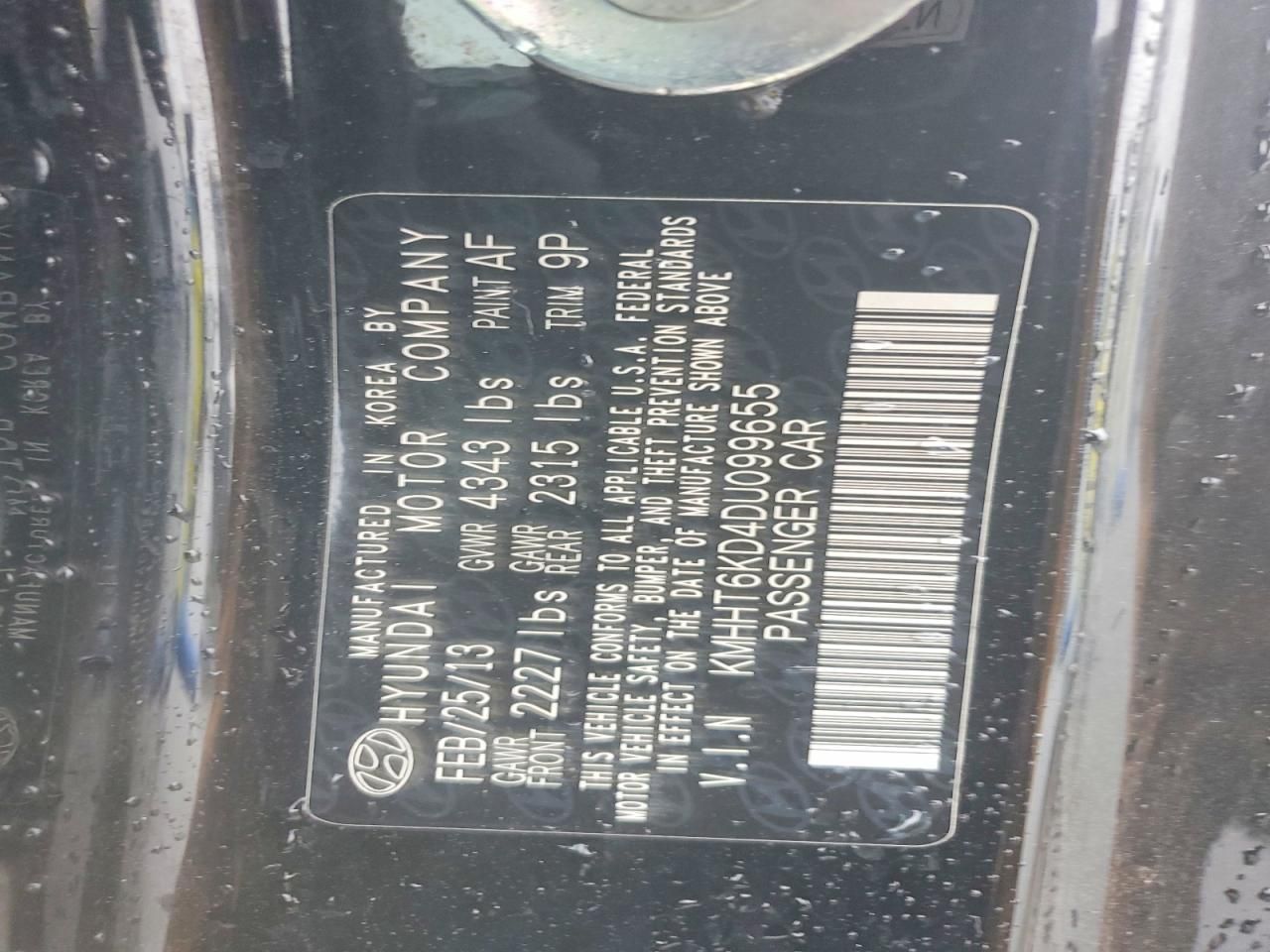 2013 Hyundai Genesis Coupe 2.0t