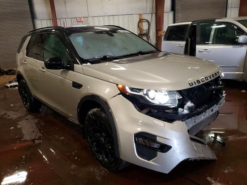2017 Land Rover Discovery Sport hse