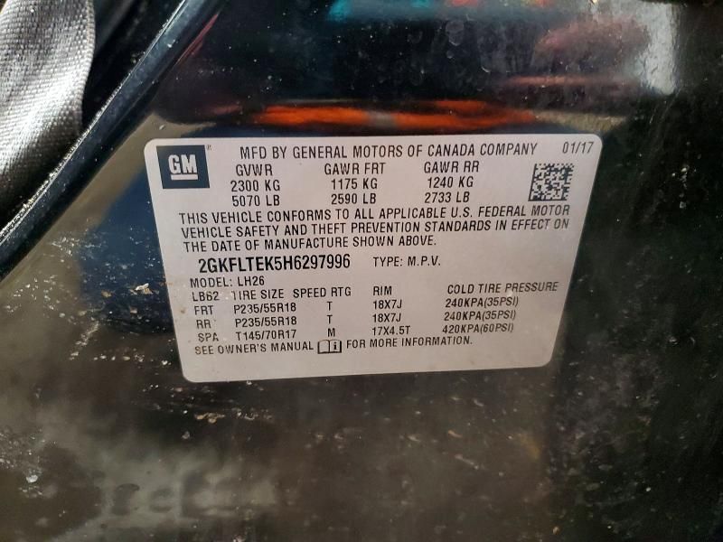 2017 GMC Terrain sle