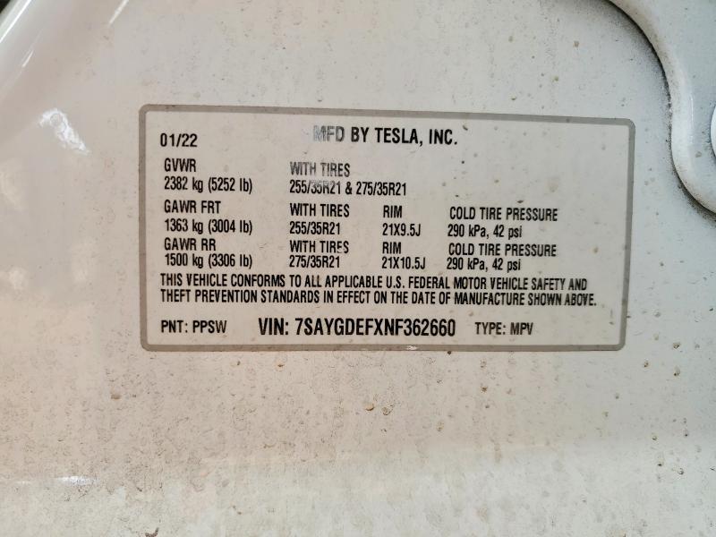 2022 Tesla Model y