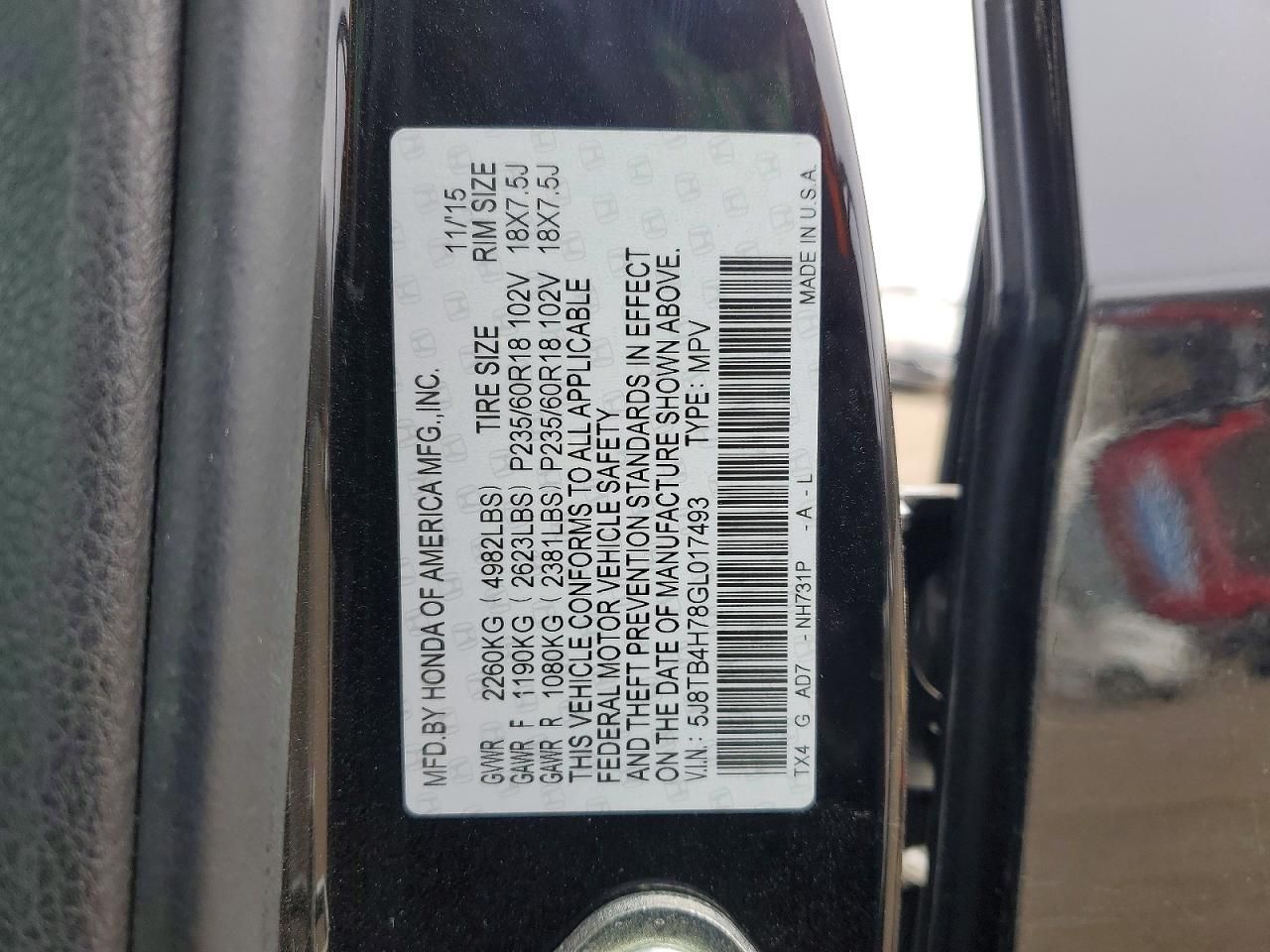 2016 Acura Rdx Advance