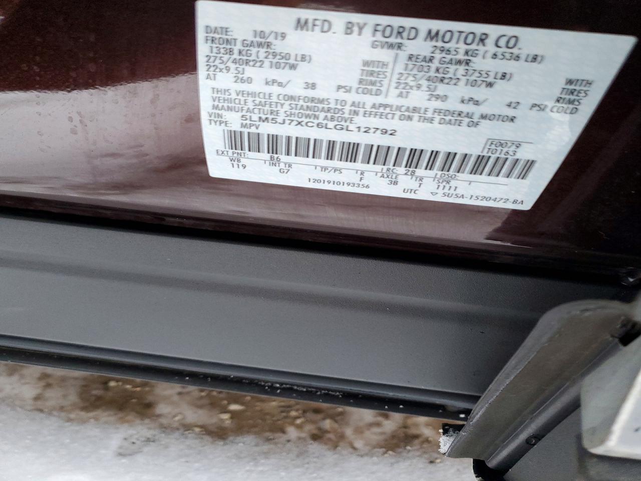 2020 Lincoln Aviator Reserve