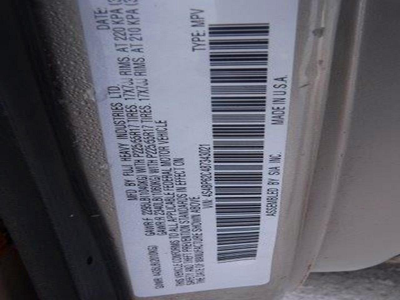 2008 Subaru Outback 2.5i Limited
