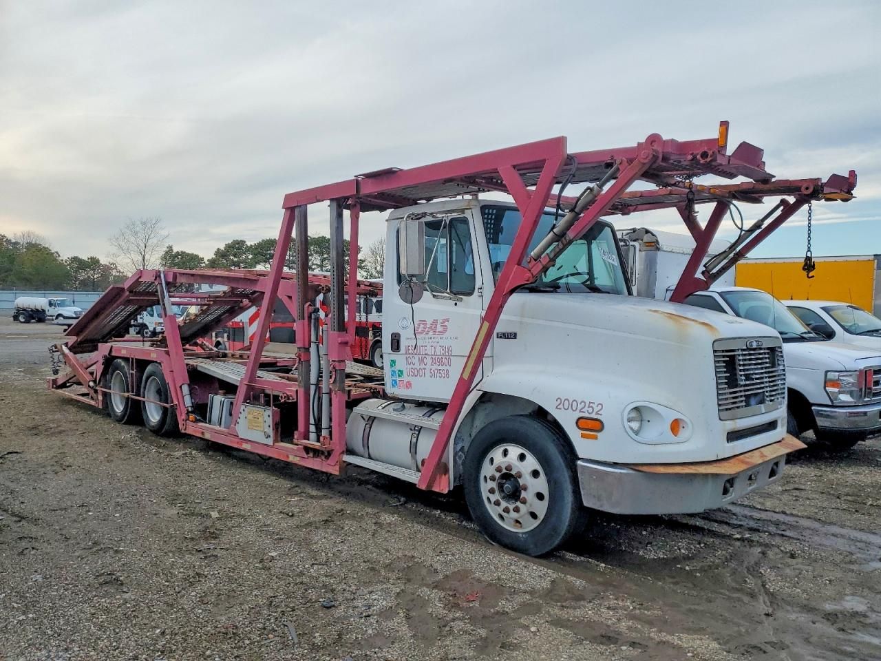 2001 Freightliner FL112 Car Carrier Truck