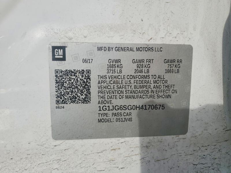 2017 Chevrolet Sonic