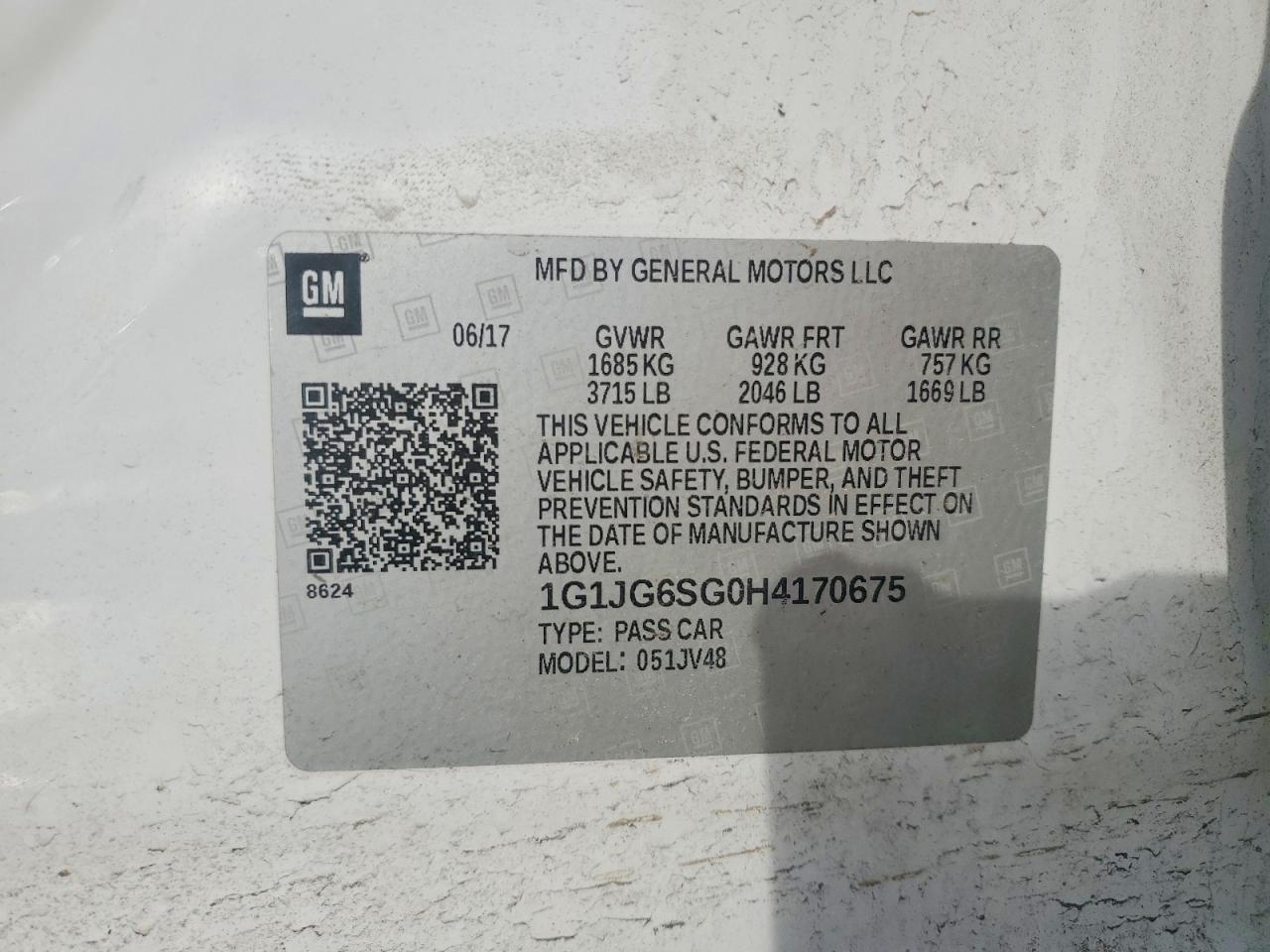 2017 Chevrolet Sonic