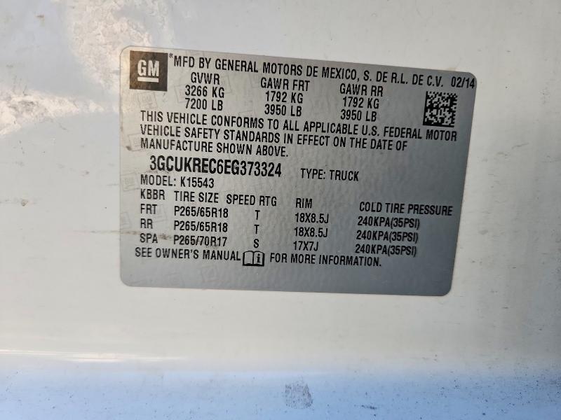 2014 Chevrolet Silverado K1500 lt