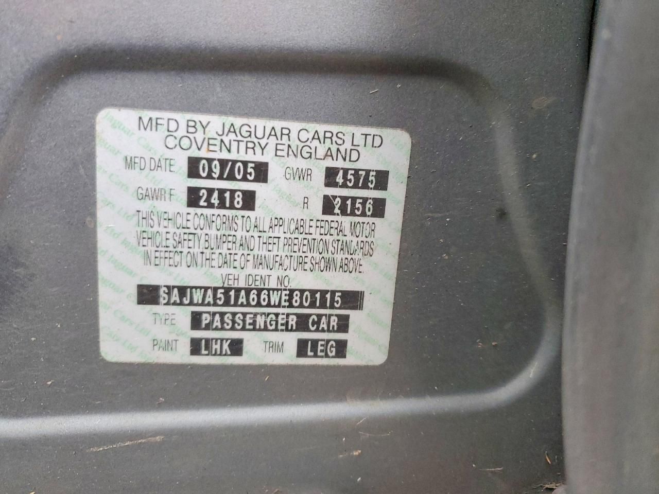 2006 Jaguar X-type 3.0