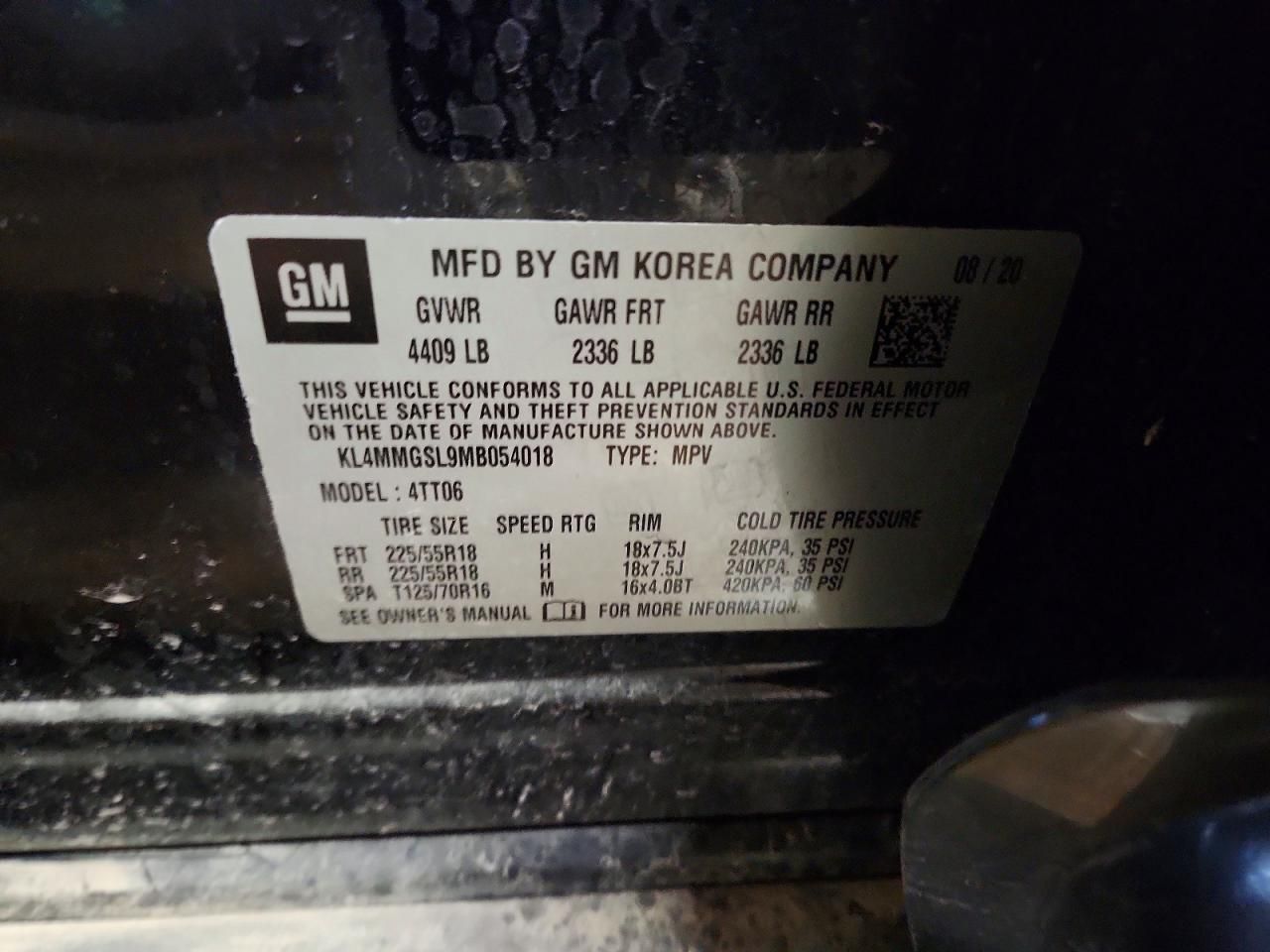 2021 Buick Encore gx Essence