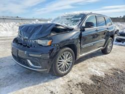 Jeep Vehiculos salvage en venta: 2017 Jeep Grand Cherokee Summit