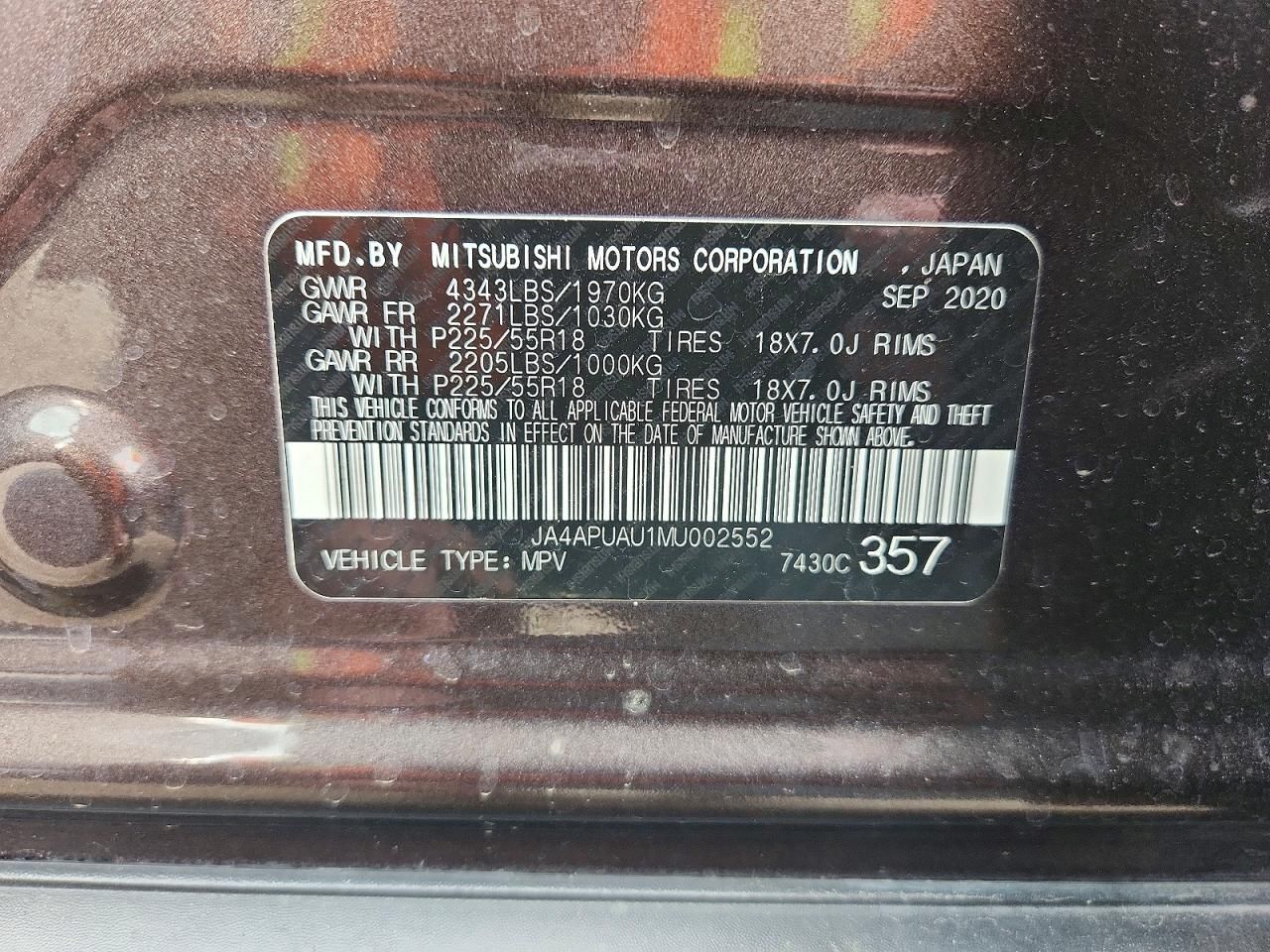 2021 Mitsubishi Outlander Sport es