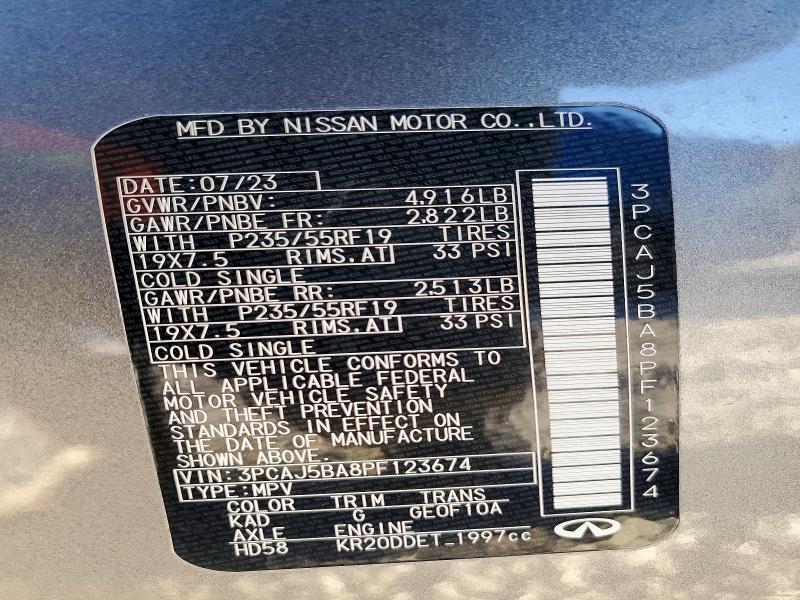 2023 Infiniti Qx50 Luxe