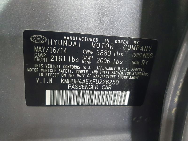 2015 Hyundai Elantra se
