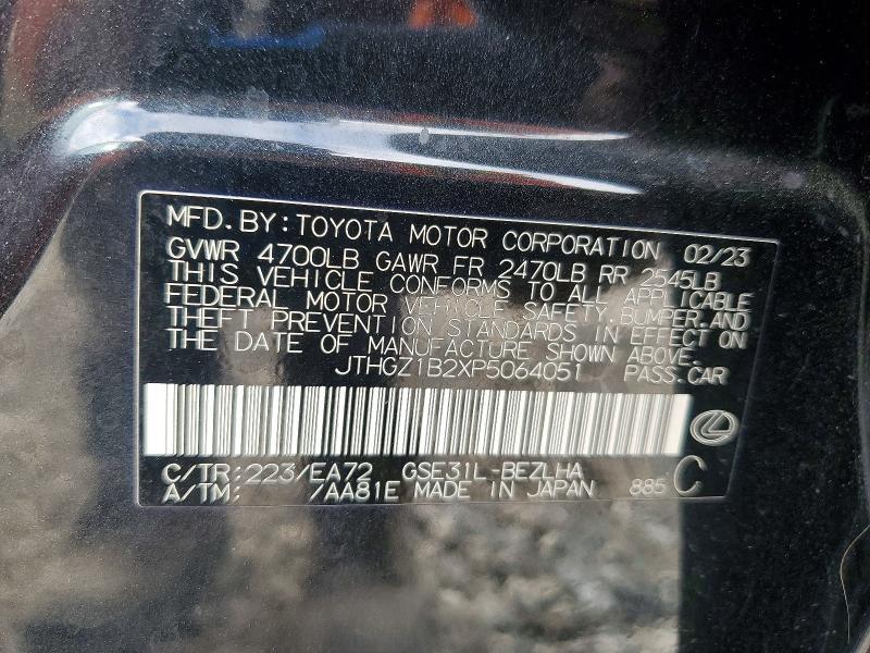 2023 Lexus Is 350 f Sport