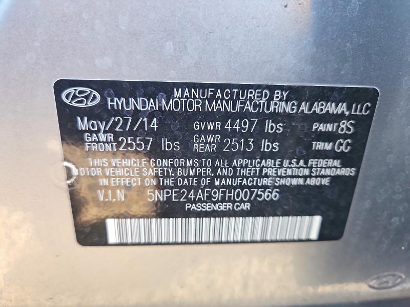 2015 Hyundai Sonata se