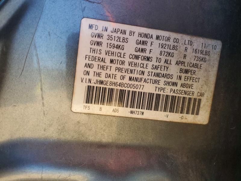 2011 Honda Fit Sport